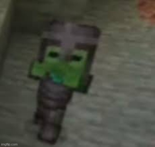 Netherite Baby Zombie | image tagged in netherite baby zombie | made w/ Imgflip meme maker