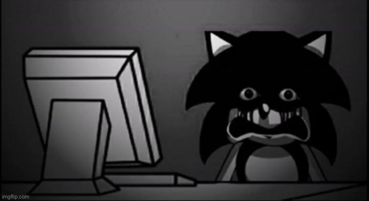 Sonic.exe Dead Inside | image tagged in sonic exe dead inside | made w/ Imgflip meme maker