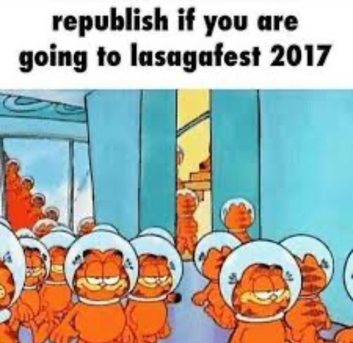 Repost if you are going to lasagafest 2017 Blank Meme Template