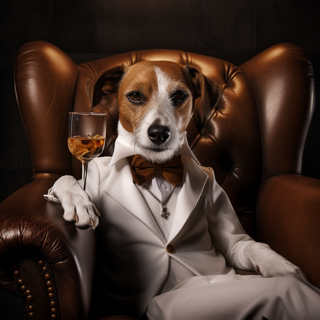 most interesting jack Russel in the world Blank Meme Template