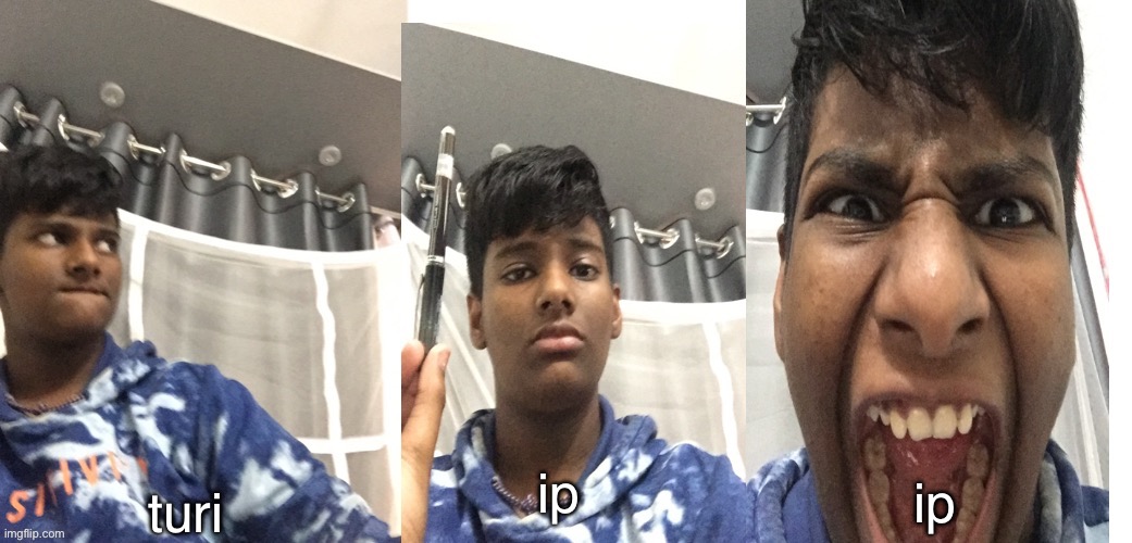 Behold, my stick | ip; turi; ip | image tagged in behold my stick | made w/ Imgflip meme maker