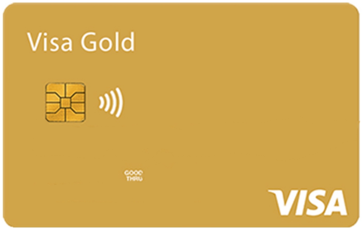 High Quality Visa Gold Credit Card Blank Meme Template