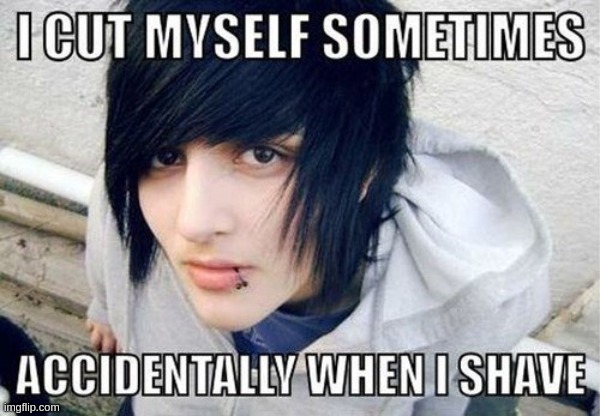idk i just found a random site with just emo kid memes | made w/ Imgflip meme maker