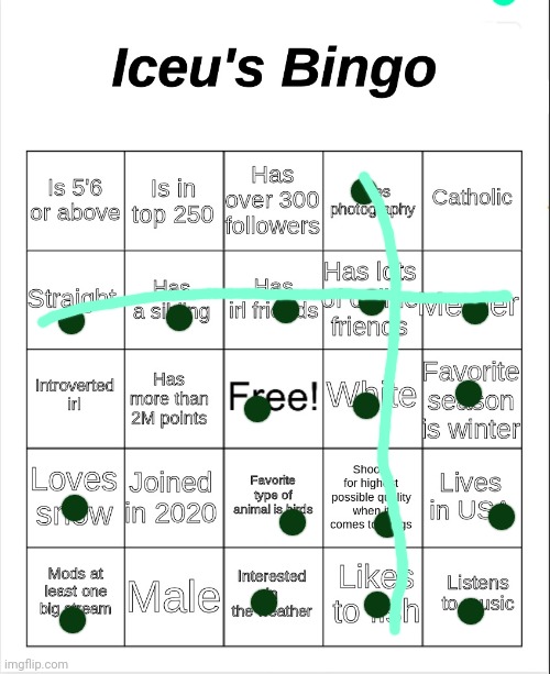 Bingo | image tagged in iceu's bingo,dragonz,rake | made w/ Imgflip meme maker