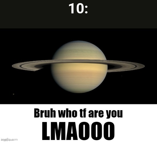 Bruh who tf are you LMAOOO | 10: | image tagged in bruh who tf are you lmaooo | made w/ Imgflip meme maker
