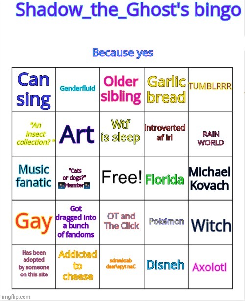 Jumping on the bandwagon | image tagged in shadow_the_ghost's bingo | made w/ Imgflip meme maker