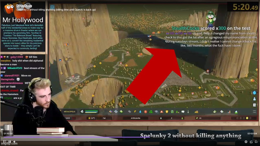 ignore the blonde dougdoug | made w/ Imgflip meme maker