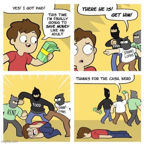 Cash | image tagged in cash,money,robbery,robbers,comics,comics/cartoons | made w/ Imgflip meme maker