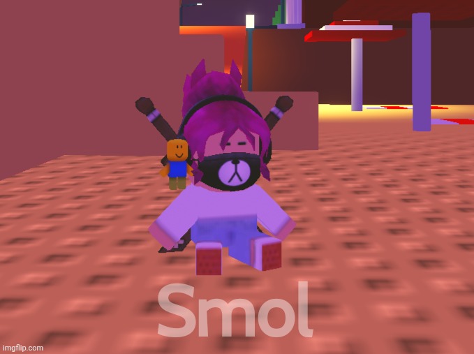Smol | image tagged in bloxikin islands | made w/ Imgflip meme maker