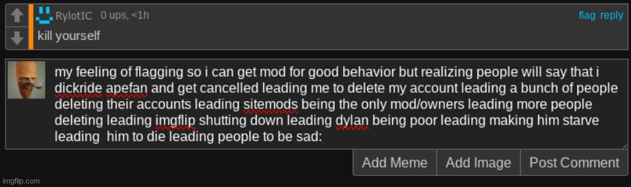 also i saw what you deleted | made w/ Imgflip meme maker