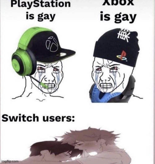 Nintendo is gayer smh | made w/ Imgflip meme maker
