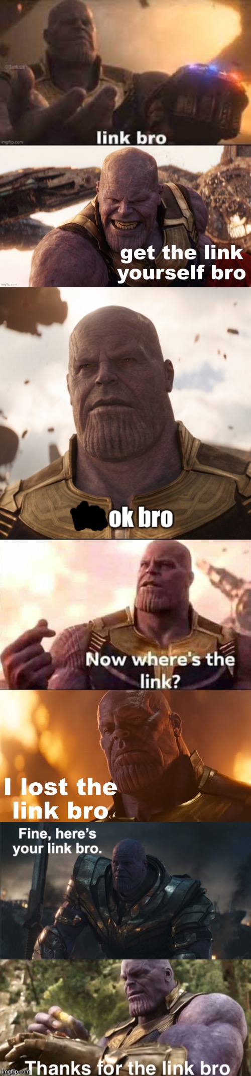 Link bro comic part 1 | image tagged in link bro,get the link yourself bro,its ok bro,now where's the link,i lost the link bro,fine here s your link bro | made w/ Imgflip meme maker