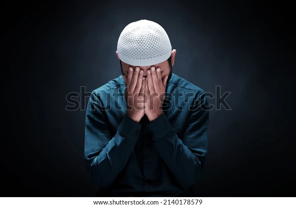 Muslim Sad Blank Meme Template