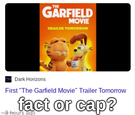 fact or cap? | made w/ Imgflip meme maker