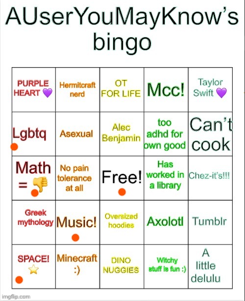 I think I lost | image tagged in ayymk bingo | made w/ Imgflip meme maker