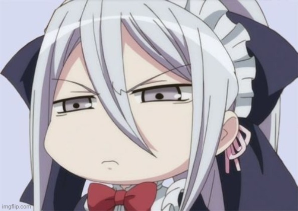 angry/unamused anime girl | image tagged in angry/unamused anime girl | made w/ Imgflip meme maker