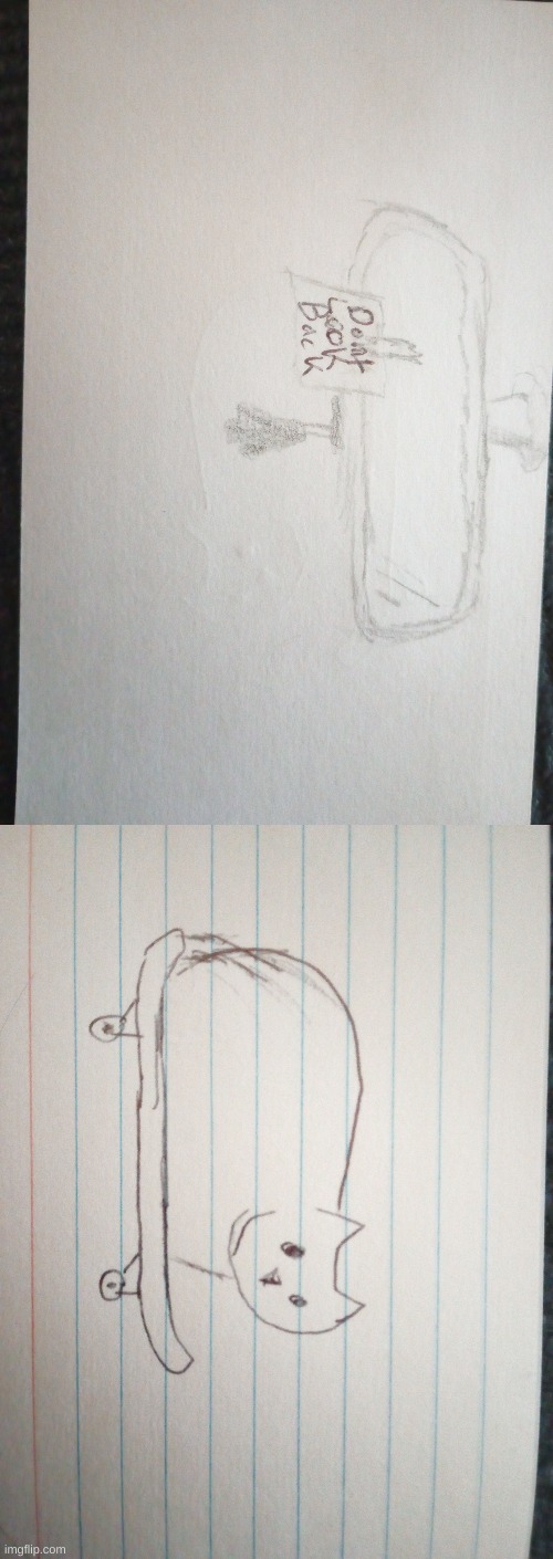 shitty lil drawings i did in class today | made w/ Imgflip meme maker