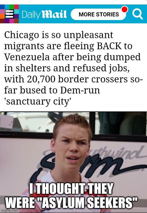 I THOUGHT THEY WERE "ASYLUM SEEKERS" | image tagged in you guys are getting paid | made w/ Imgflip meme maker