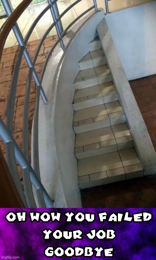 Stairs Blank Meme Template