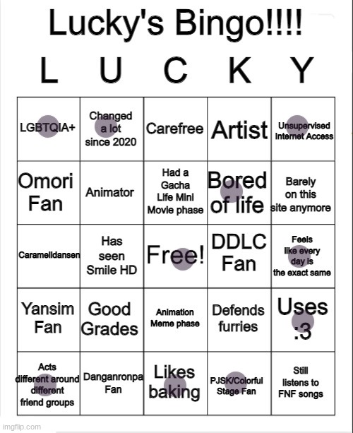 damn | image tagged in lucky's bingo,i have your ip address | made w/ Imgflip meme maker