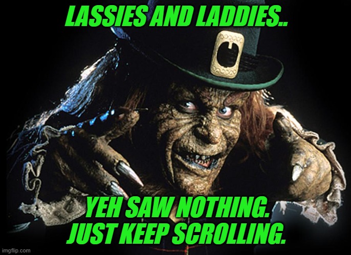 Leprechaun Says - Imgflip