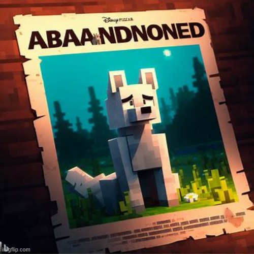 Made with Bing image creator | image tagged in gaming,minecraft,sad | made w/ Imgflip meme maker