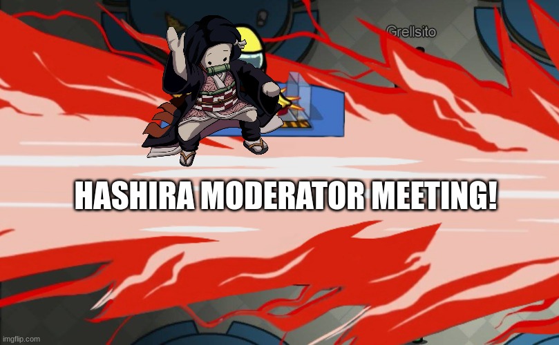 there's something I wanna talk about (mods of demon-slayer-cult only) | HASHIRA MODERATOR MEETING! | image tagged in among us meeting,emergency meeting among us,demon slayer | made w/ Imgflip meme maker