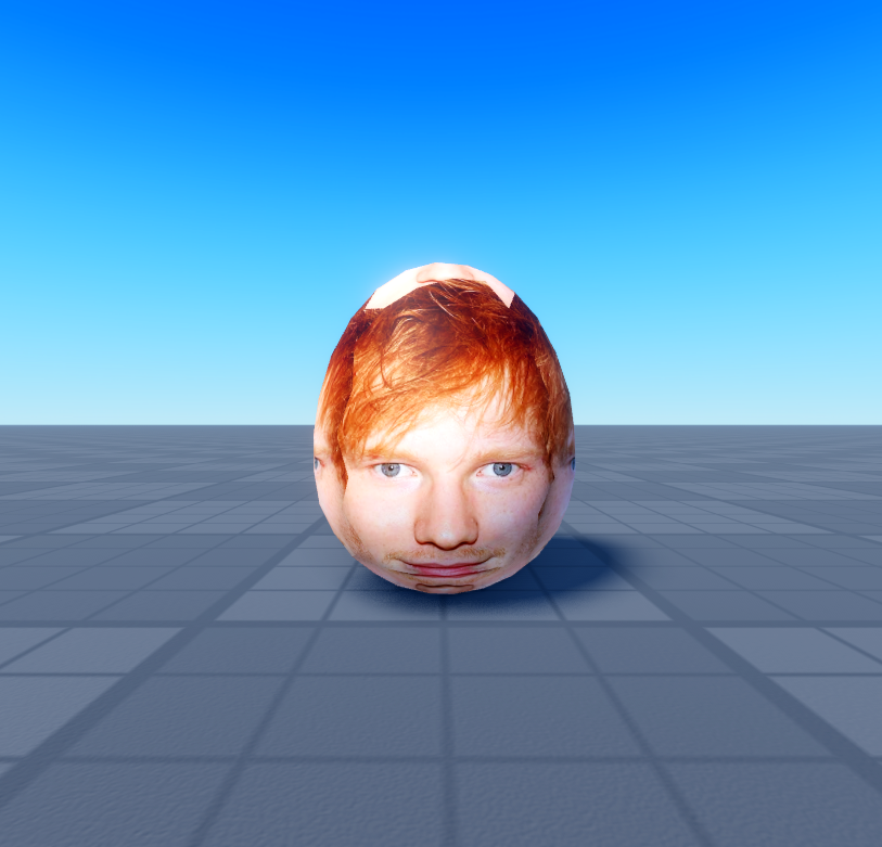 Egg sheeran Blank Meme Template