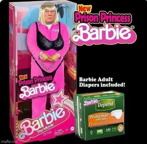 prison barbie | image tagged in prison,barbie | made w/ Imgflip meme maker