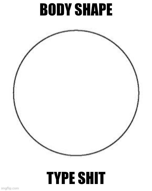 This is a Venn Diagram | BODY SHAPE TYPE SHIT | image tagged in this is a venn diagram | made w/ Imgflip meme maker