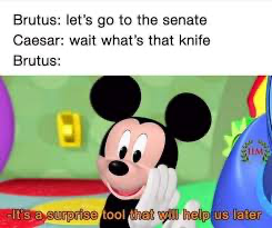 Mickey Blank Meme Template