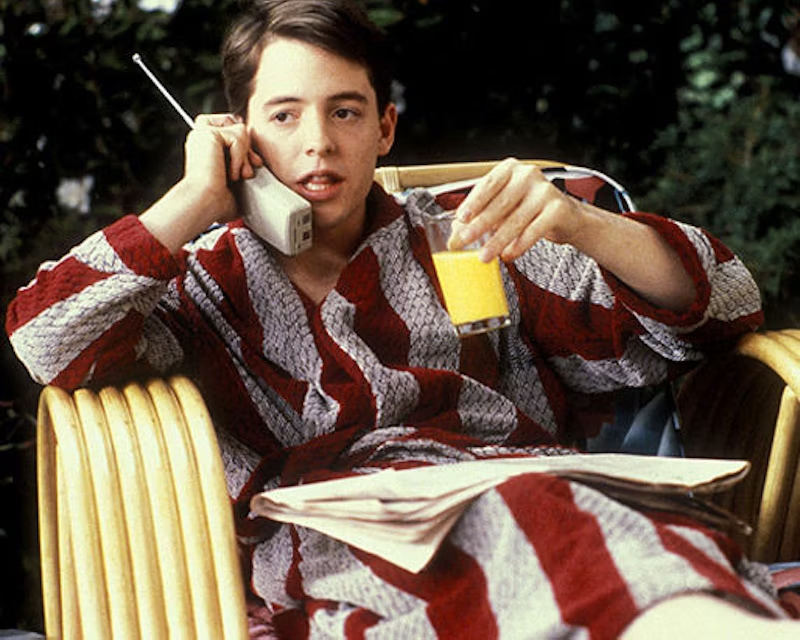 Ferris Bueller relax Blank Meme Template