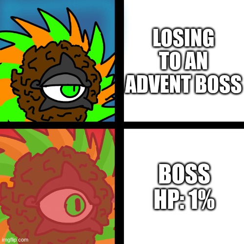 so annoying :( | LOSING TO AN ADVENT BOSS; BOSS HP: 1% | image tagged in jacobycyclone,battle cats | made w/ Imgflip meme maker