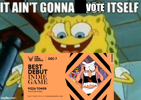 frfr | image tagged in it ain't gonna upvote itself | made w/ Imgflip meme maker