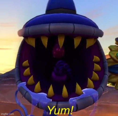 Armor Chomper  | Yum! | image tagged in armor chomper | made w/ Imgflip meme maker