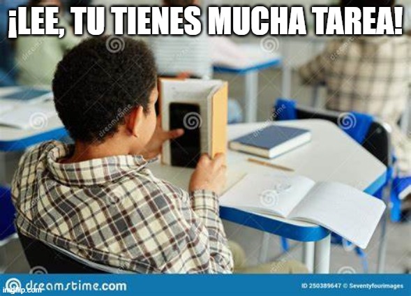 ¡LEE, TU TIENES MUCHA TAREA! | made w/ Imgflip meme maker