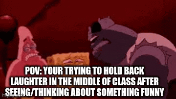 Holding In Laughter Gif