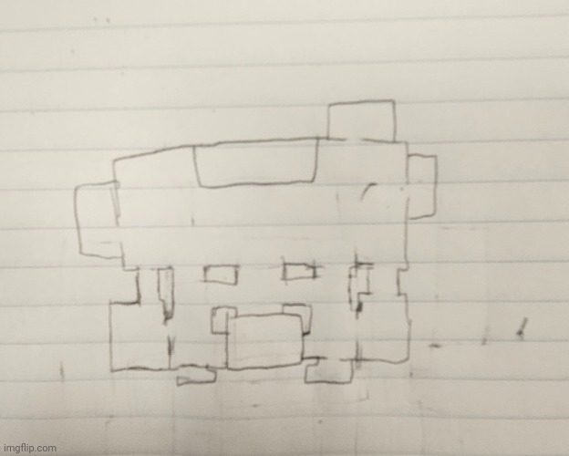 Reworked map for my fnaf fan game (there's a vent system too) | made w/ Imgflip meme maker