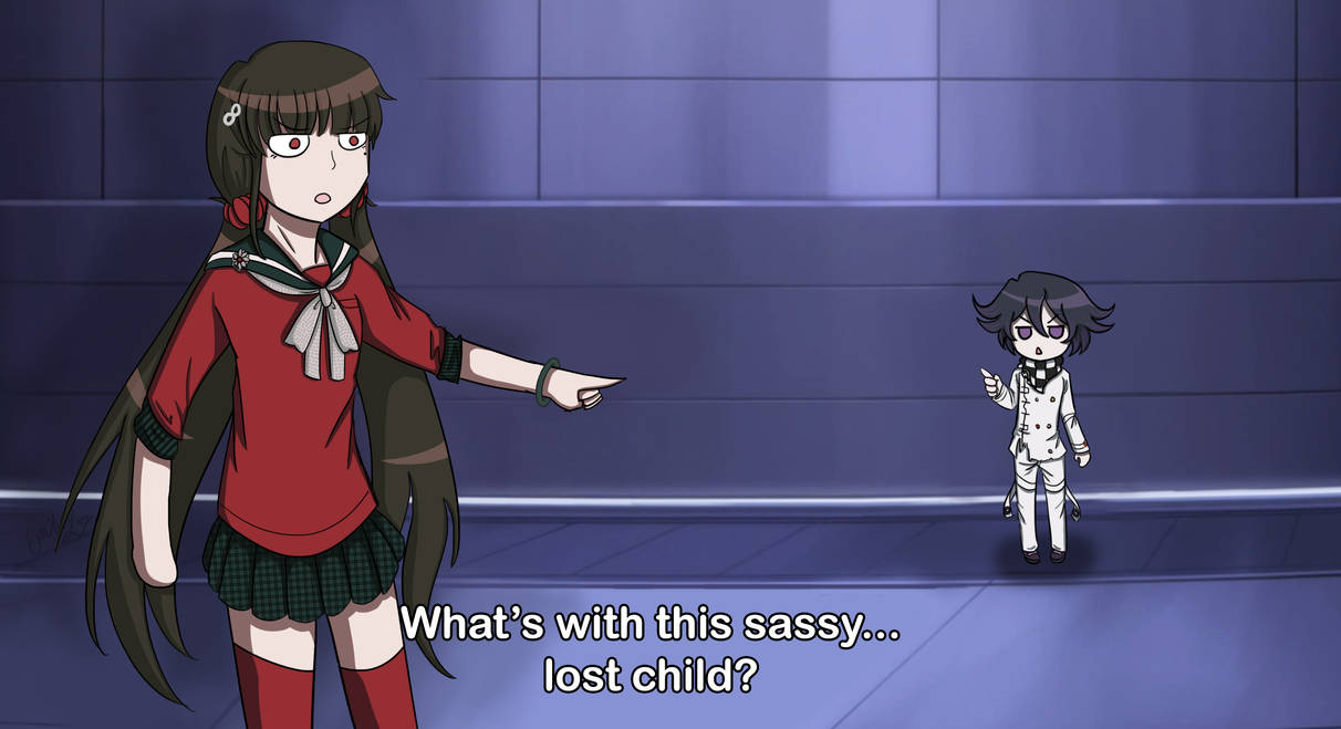 What's with this sassy lost child? Blank Meme Template