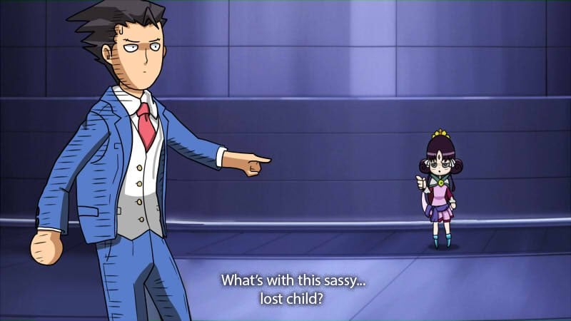 What's with this sassy lost child? Blank Meme Template