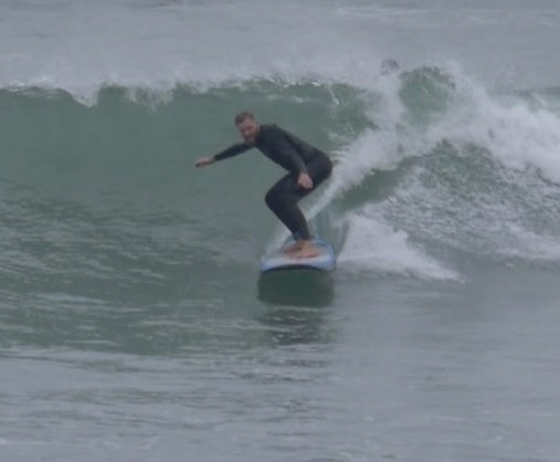 trevor surfing Blank Meme Template