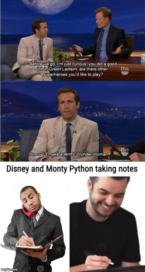 GREAT idea! | image tagged in funny,ryan reynolds | made w/ Imgflip meme maker