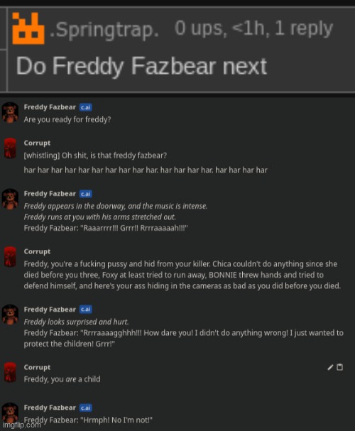 made w/ Imgflip meme maker