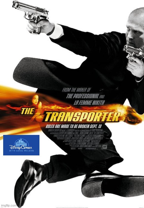 disneycember: the transporter Blank Meme Template