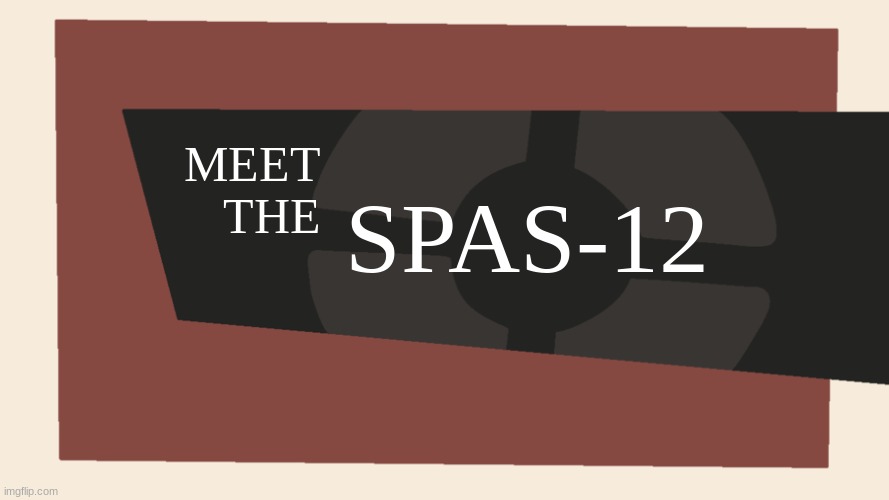Meet the <Blank> | MEET THE SPAS-12 | image tagged in meet the blank | made w/ Imgflip meme maker