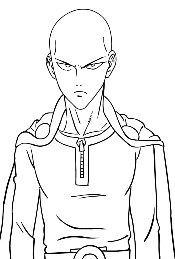 One punch man Blank Template - Imgflip