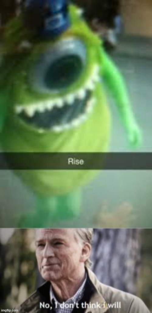 image tagged in cursed mike wazowski | made w/ Imgflip meme maker