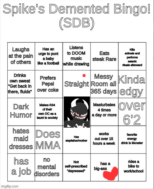 done | image tagged in spike bingo | made w/ Imgflip meme maker