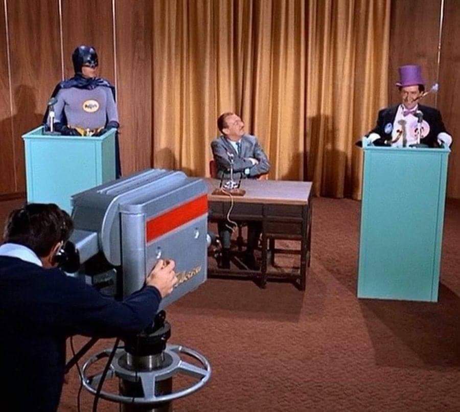 Batman and Joker election Blank Meme Template