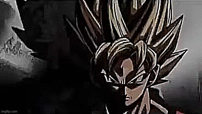 Goku Staring | image tagged in goku staring | made w/ Imgflip meme maker